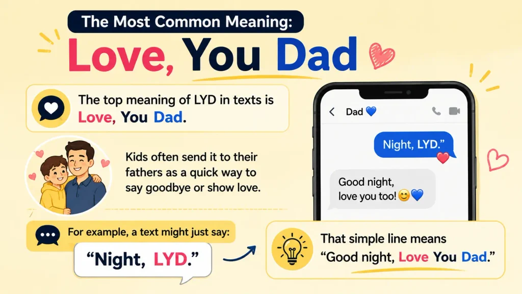 lyd meaning in text