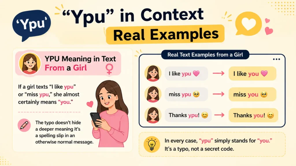 YPU Meaning in Text: