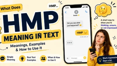 hmp meaning in text