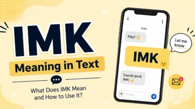 IMK Meaning in Text