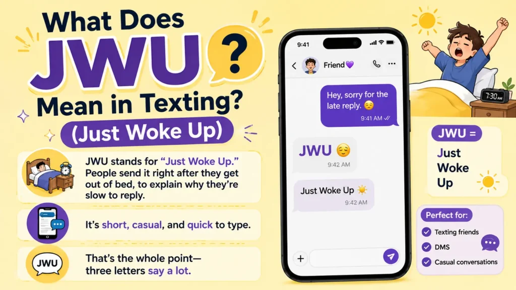 JWU Meaning in Text