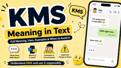 KMS Meaning in Text