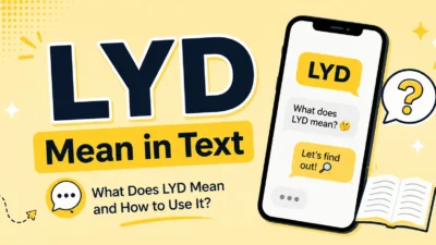 LYD Meaning in Text