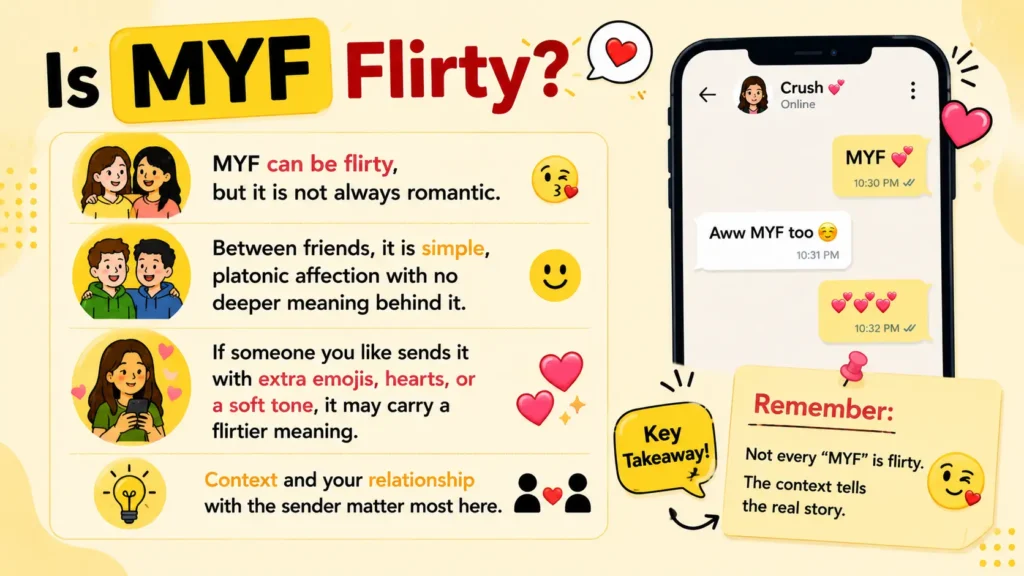 myf meaning in text