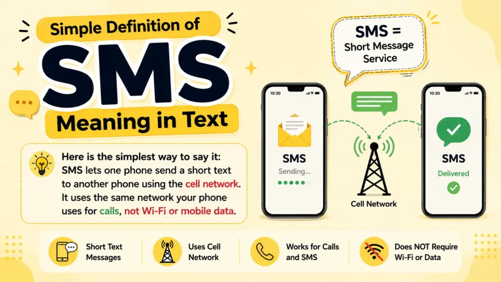 SMS Meaning in Text