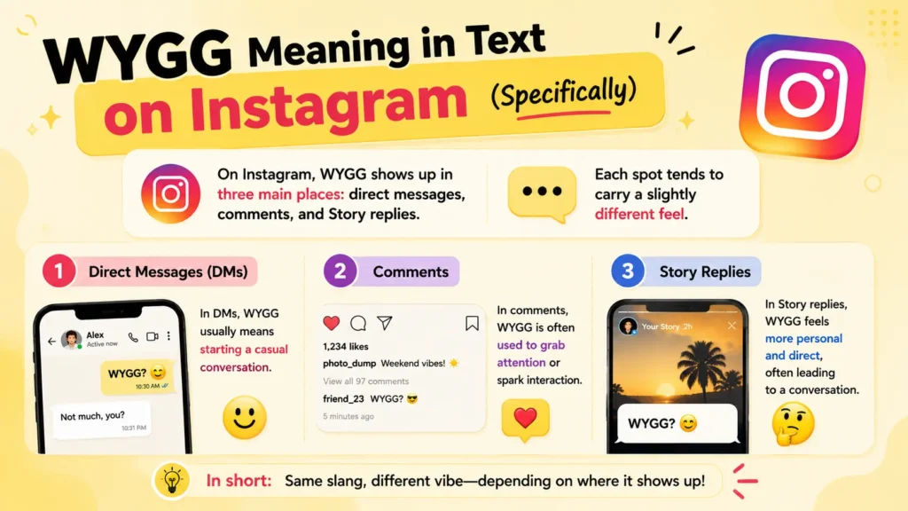 WYGG Meaning in Text