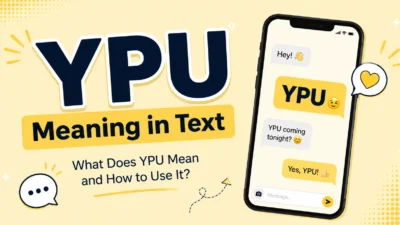 YPU Meaning in Text