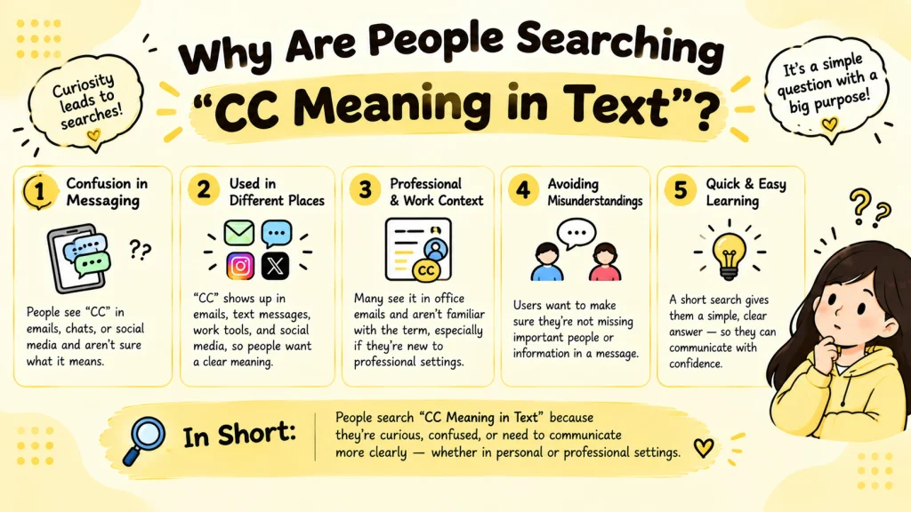 CC Meaning in Text
