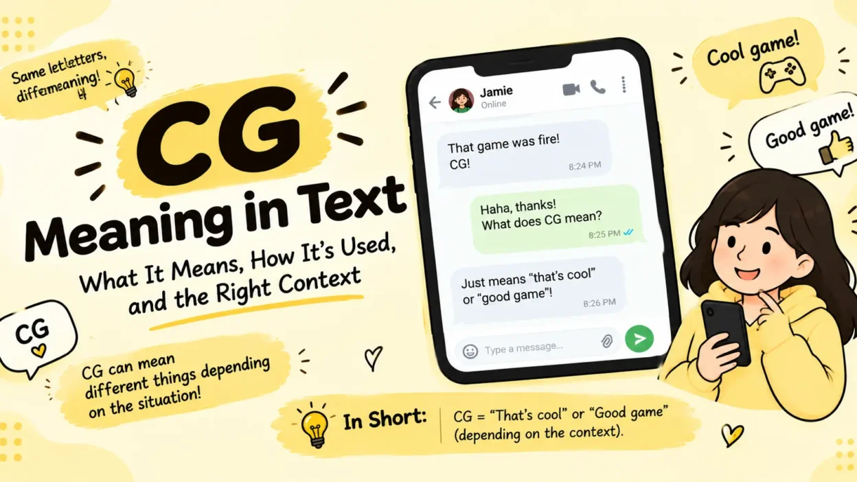 CG Meaning in Text