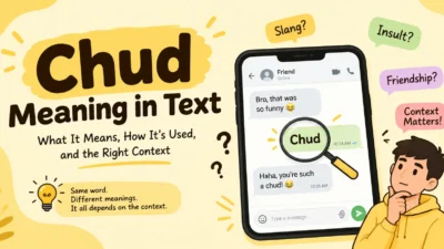 Chud Meaning in Text