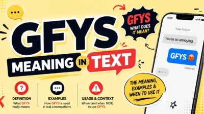 GFYS Meaning in Text