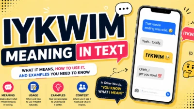 IYKWIM Meaning in Text