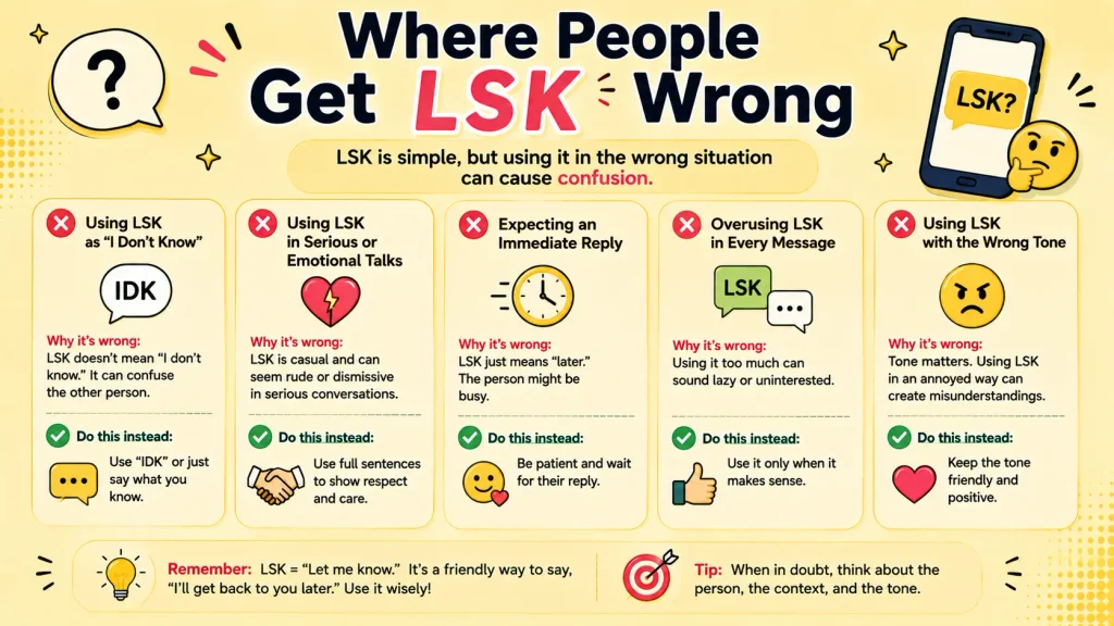 LSK Meaning in Text