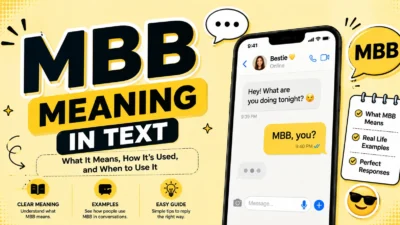 MBB Meaning in Text
