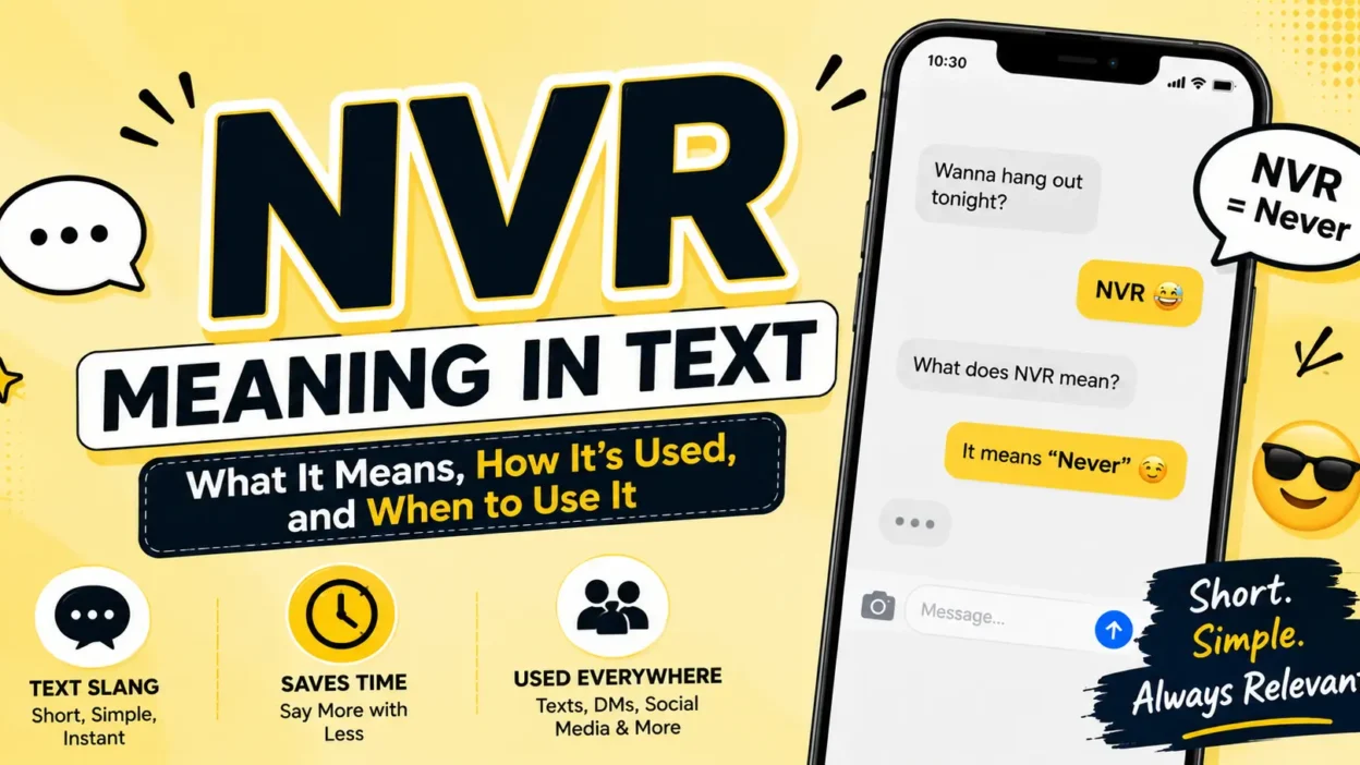 NVR Meaning in Text