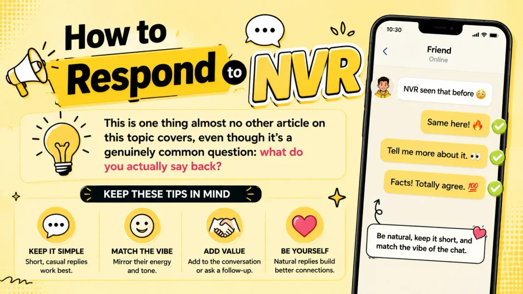 NVR Meaning in Text