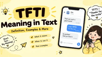 TFTI Meaning in Text