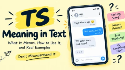TS Meaning in Text